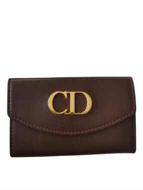 Christian Dior Leather Key Case & Card Holder